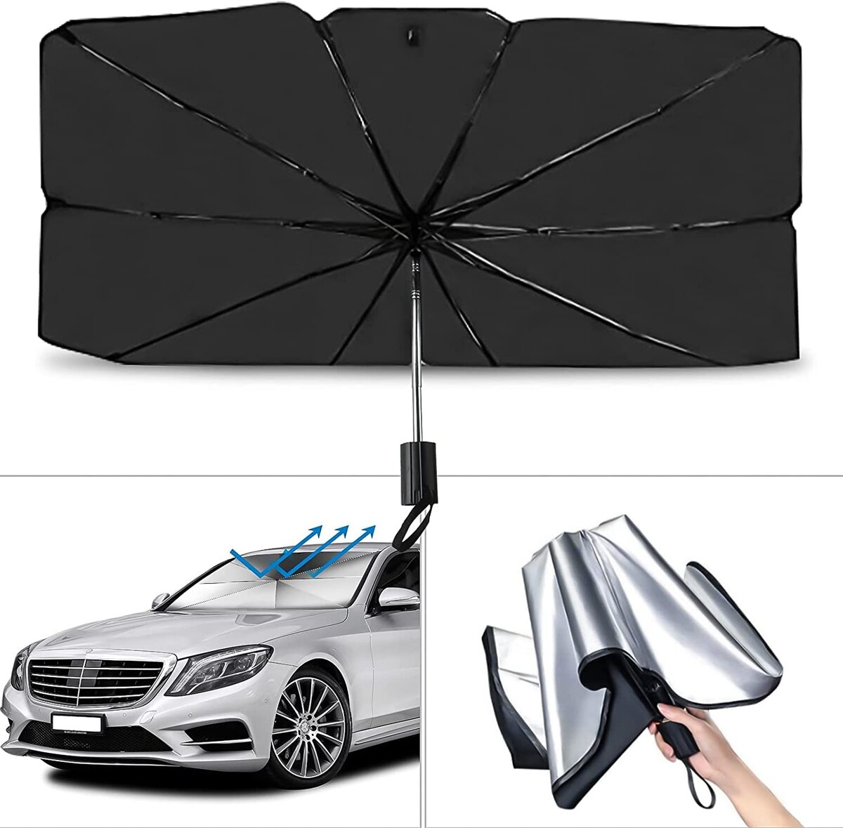 Opel Mokka, Nissan Juke, Suzuki Vitara, Renault Captur, Dacia Jogger Uyumlu Oto Şemsiye 4 Opel Mokka, Nissan Juke, Suzuki Vitara, Renault Captur, Dacia Jogger Uyumlu Oto Şemsiye - Görsel 4