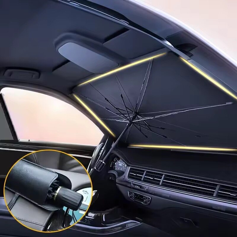 Skoda Octavia, Renault Talisman, Ford Focus, Seat Leon, Kia Cerato Uyumlu Oto Şemsiye 2 Skoda Octavia, Renault Talisman, Ford Focus, Seat Leon, Kia Cerato Uyumlu Oto Şemsiye - Görsel 2