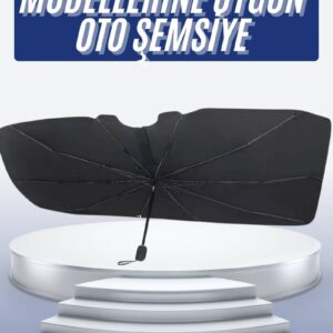 Oto Ön Cam Güneşliği Otomatik Katlanabilir Gölgelik Oto Cam Şemsiye