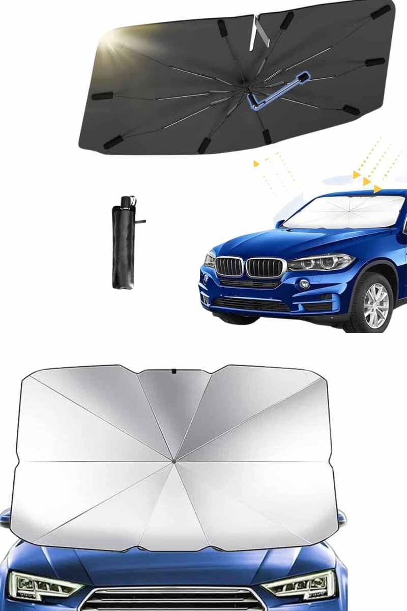 Yeni Nesil Tüm Araç Modellerine Uygun Oto Şemsiye Katlanabilir UV Işınlarına Karşı 4 Yeni Nesil Tüm Araç Modellerine Uygun Oto Şemsiye Katlanabilir UV Işınlarına Karşı - Görsel 4