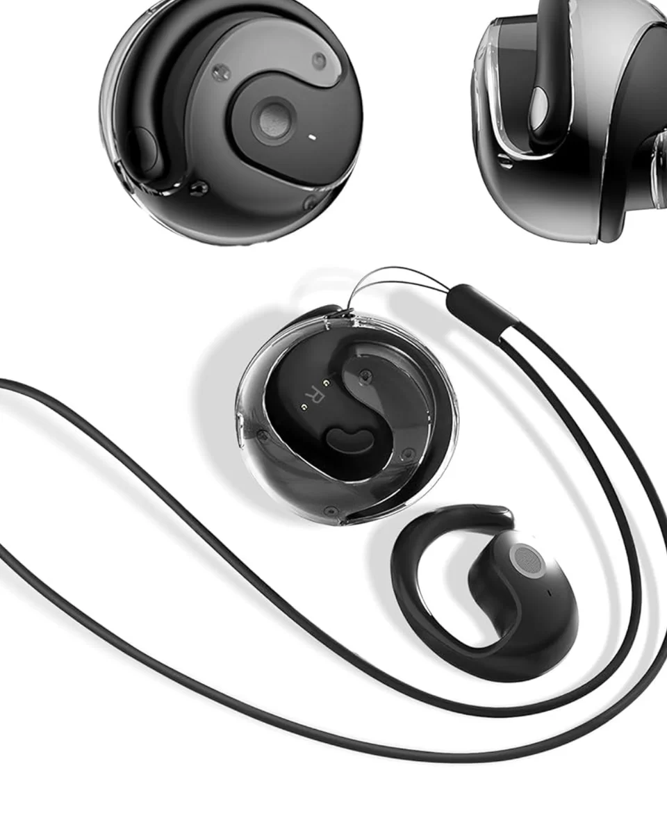36 Saat Kullanım Bluetooth Kulaklık Gürültü Engelleme Spor Kulaklık 4 36 Saat Kullanım Bluetooth Kulaklık Gürültü Engelleme Spor Kulaklık - Görsel 4