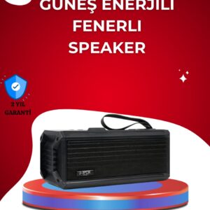 J-IPOX P520 Solar Enerjili Bluetooth Hoparlör FM Radyolu 8W Ses