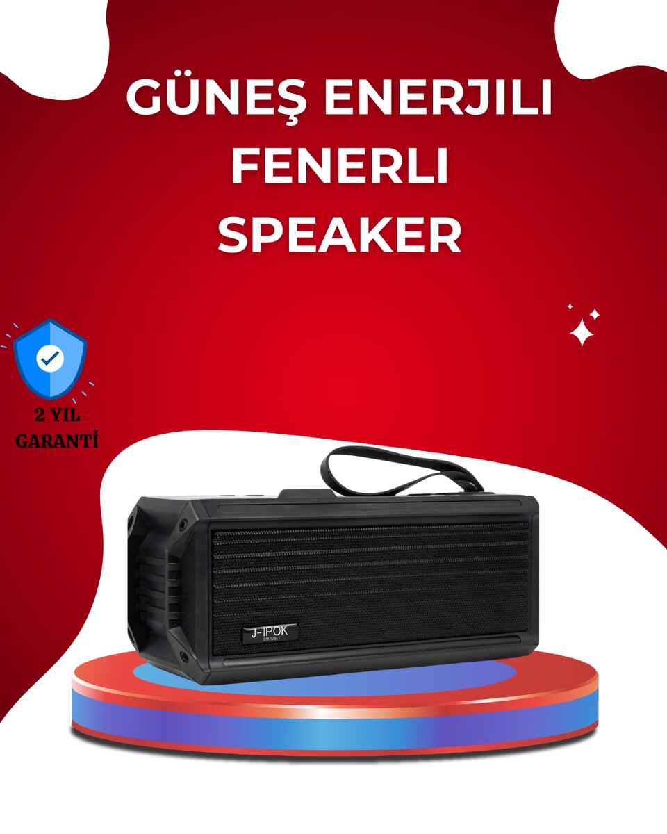 J-IPOX P520 Solar Enerjili Bluetooth Hoparlör FM Radyolu 8W Ses 1 J-IPOX P520 Solar Enerjili Bluetooth Hoparlör FM Radyolu 8W Ses