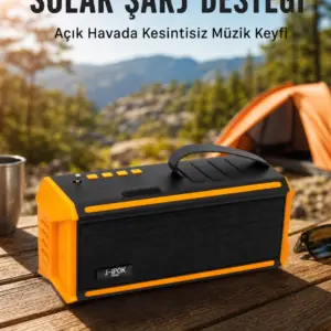 J-IPOX P520 Taşınabilir Bluetooth Hoparlör Güçlü Ses + Radyo Yeni Nesil