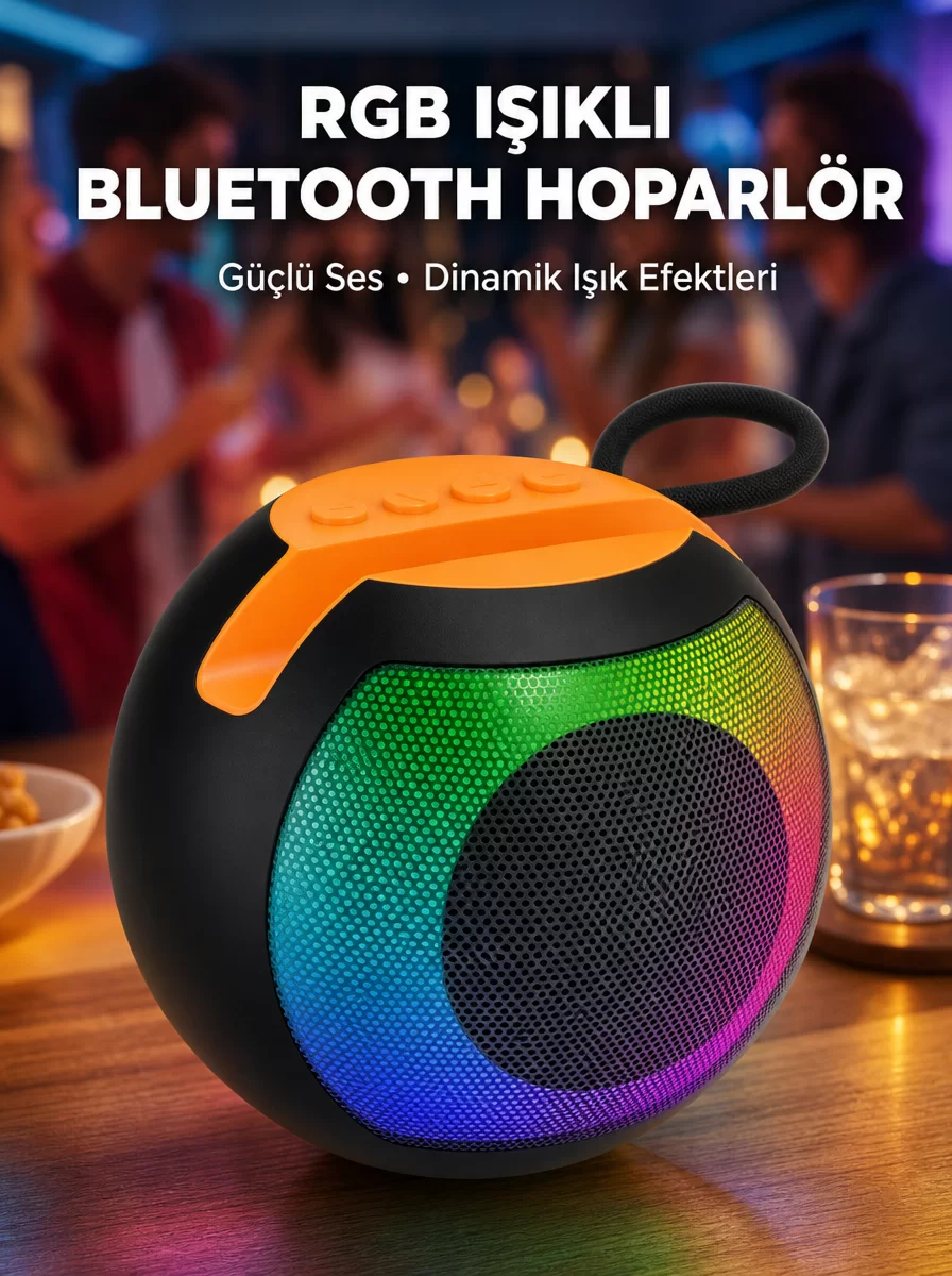 1200mAh Uzun Pil Ömürlü Bluetooth Hoparlör Yeni Nesil 1 1200mAh Uzun Pil Ömürlü Bluetooth Hoparlör Yeni Nesil