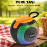 RGB Led Işıklı Güçlü Baslı Kablosuz Hoparlör Yeni Nesil