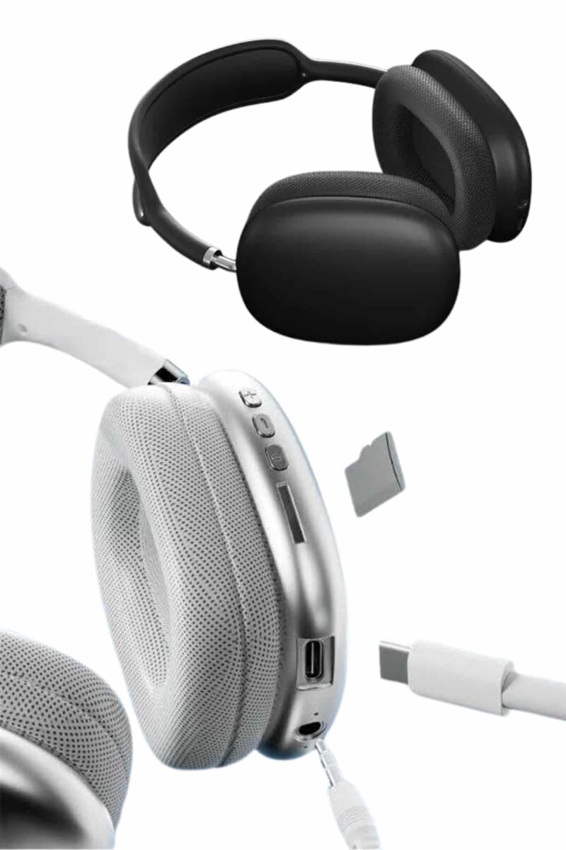 2025 Model Kulak Üstü Kablosuz Bluetooth Kulaklık Gürültü Azalta Uzun Pil 4 2025 Model Kulak Üstü Kablosuz Bluetooth Kulaklık Gürültü Azalta Uzun Pil - Görsel 4