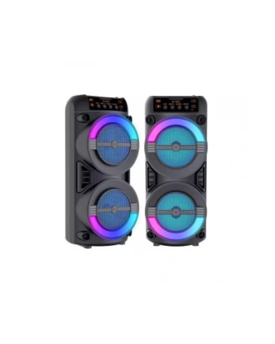 Taşınabilir Bluetooth Hoparlör RGB Işık Efektli Stereo Ses 4 Taşınabilir Bluetooth Hoparlör RGB Işık Efektli Stereo Ses - Görsel 4