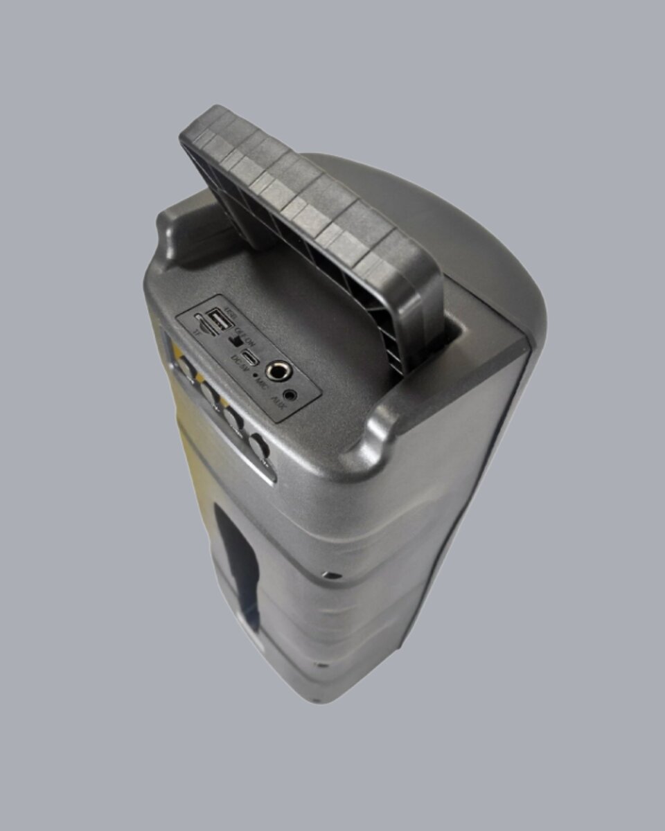Şarjlı Işıklı Bluetooth Hoparlör | USB AUX TF Kart ve Radyo Destekli 4 Şarjlı Işıklı Bluetooth Hoparlör | USB AUX TF Kart ve Radyo Destekli - Görsel 4