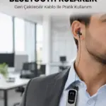 Klipsli Tasarımlı Bluetooth Kulaklık Uzun Pil Ömrü