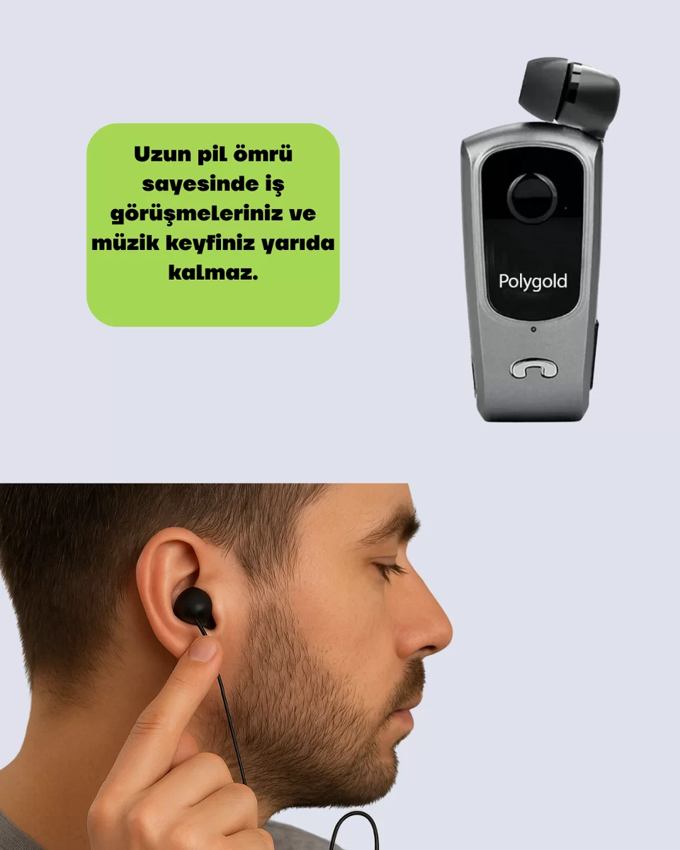 Çift Telefon Bağlantılı Eller Serbest Bluetooth Kulaklık 3 Çift Telefon Bağlantılı Eller Serbest Bluetooth Kulaklık - Görsel 3