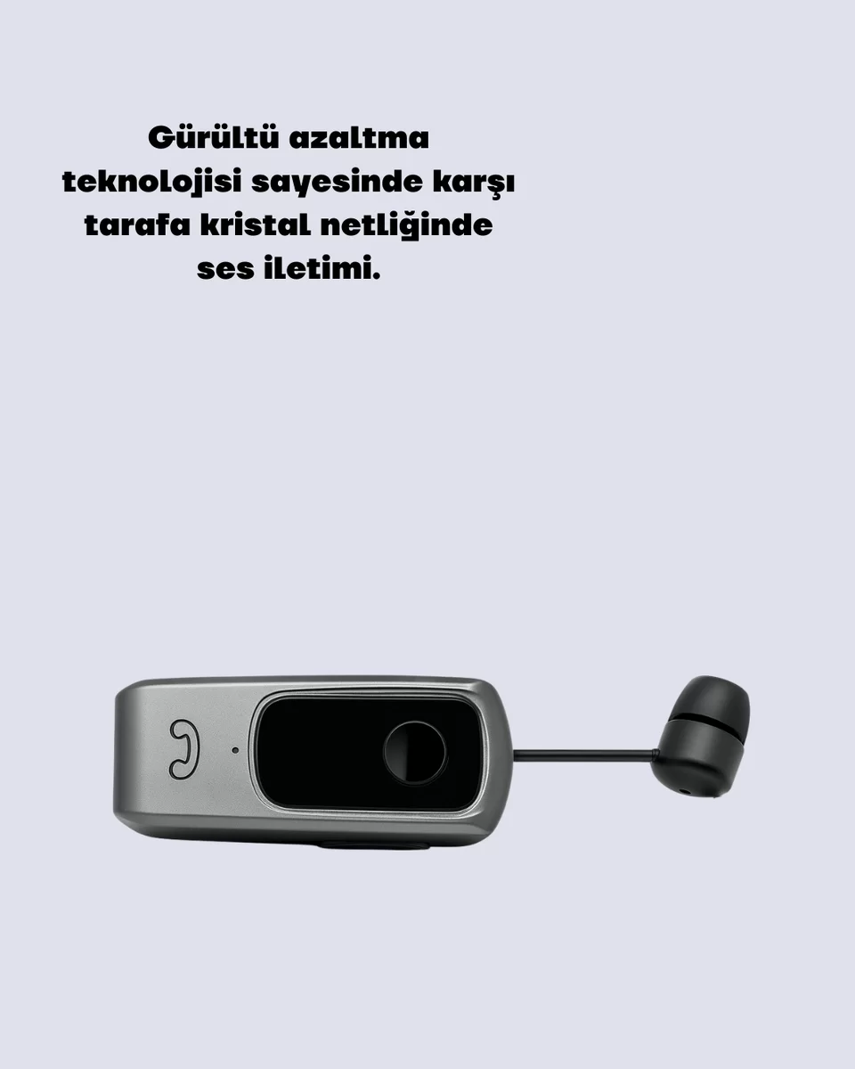 Çift Telefon Bağlantılı Eller Serbest Bluetooth Kulaklık 4 Çift Telefon Bağlantılı Eller Serbest Bluetooth Kulaklık - Görsel 4
