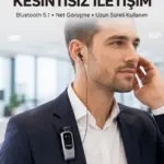 Çift Telefon Bağlantılı Eller Serbest Bluetooth Kulaklık