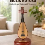 Enstrüman Şeklinde Müzik Kutusu Lüt Tasarım Melodious Music