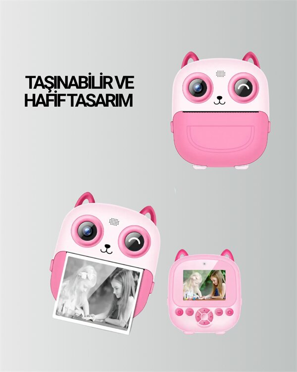 Dijital Termal Yazıcılı Mini Kamera – HD Video & Anında Fotoğraf Çıktısı 4 Dijital Termal Yazıcılı Mini Kamera – HD Video & Anında Fotoğraf Çıktısı - Görsel 4