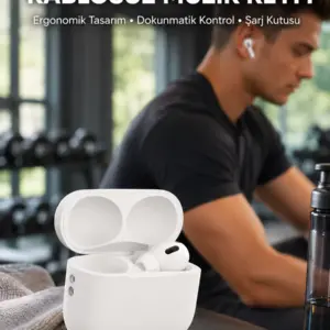 Kablosuz Gürültü Engelleyici Bluetooth Kulaklık – Uzun Pil Ömrü ve Adaptif Ses Teknolojisi Yeni Nesil