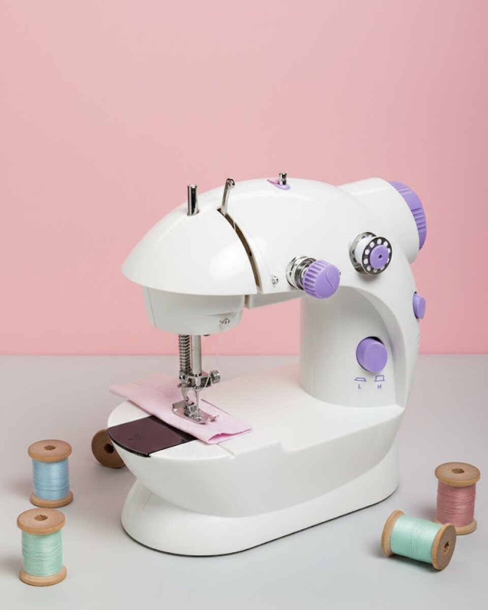 Elektrikli Mini Dikiş Makinesi Pratik Ev Yardımcısı 1 Elektrikli Mini Dikiş Makinesi Pratik Ev Yardımcısı