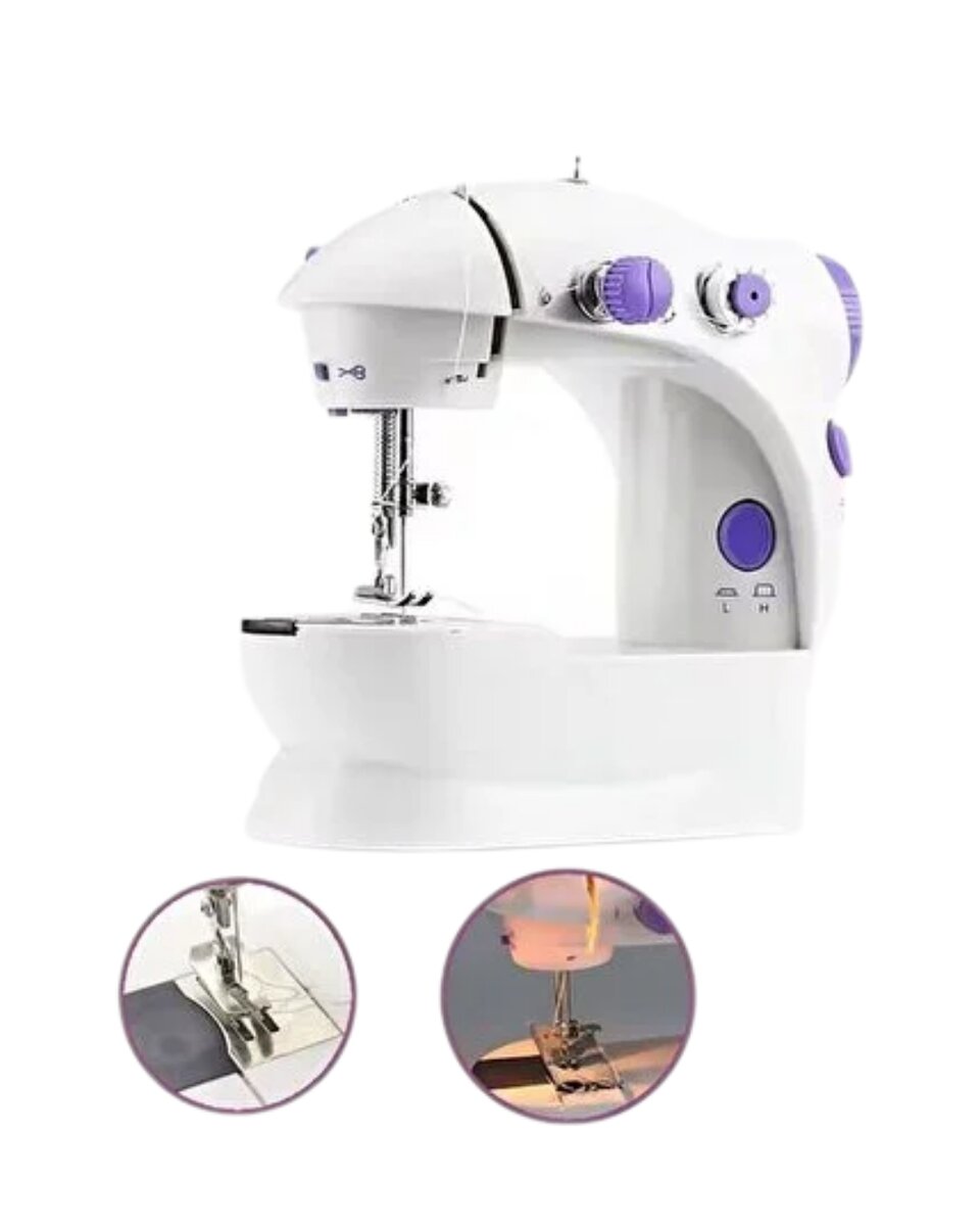 Elektrikli Mini Dikiş Makinesi Pratik Ev Yardımcısı 4 Elektrikli Mini Dikiş Makinesi Pratik Ev Yardımcısı - Görsel 4