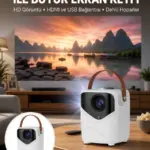 HD Ayaklı Portatif Projeksiyon Cihazı Bluetooth Wifi Akıllı Android İşlemcili Yeni Nesil