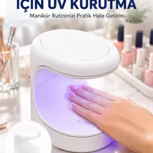 Kalıcı Oje Kurutucu UV Led Teknolojisi Taşınabilir Mini Tırnak Kurutucu Yeni Nesil