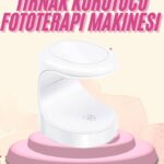 Mini Taşınabilir Kalıcı Oje Jel Tırnak Kurutucu Fototerapi Makinesi