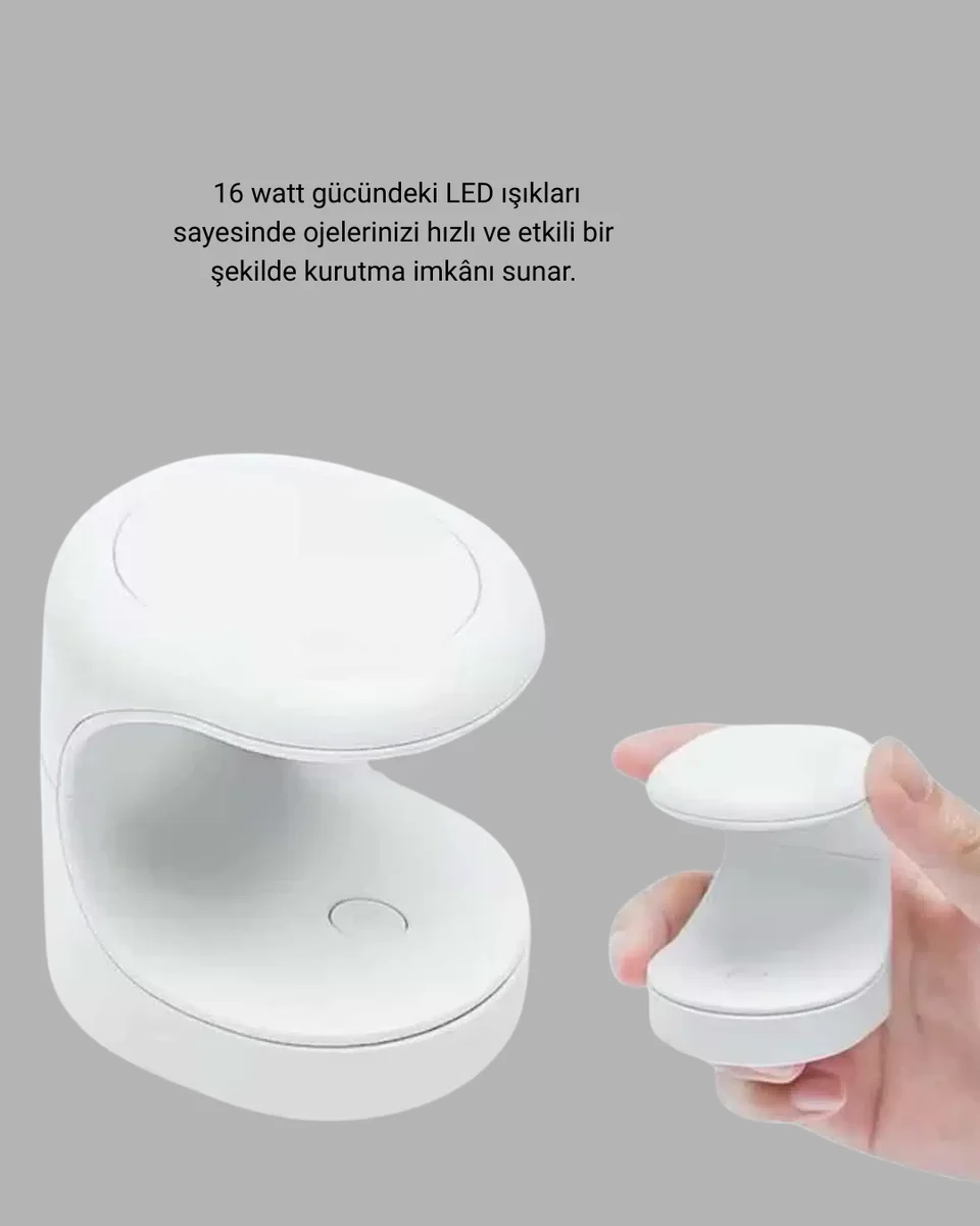 Tırnak Matkabı ve LED Oje Kurutucu 2’li Profesyonel Bakım Seti Yeni Nesil 3 Tırnak Matkabı ve LED Oje Kurutucu 2’li Profesyonel Bakım Seti Yeni Nesil - Görsel 3