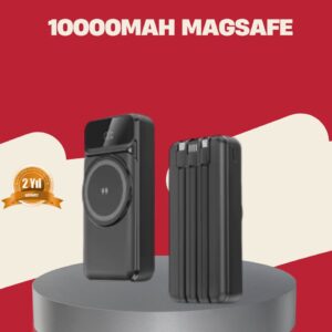 Haydiburaya 17 Kablosuz 15W Şarj Destekli 10000 mAh Taşınabilir Powerbank – Hızlı Şarj Özellikli