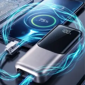LED Ekranlı Süper Fast Charge Özellikli Mini Powerbank