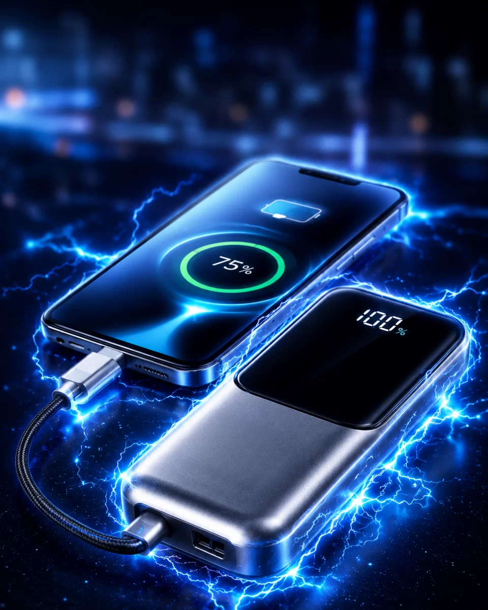 Gün Boyu Kesintisiz Enerji Sunan Hızlı Şarj Destekli Powerbank 1 Gün Boyu Kesintisiz Enerji Sunan Hızlı Şarj Destekli Powerbank