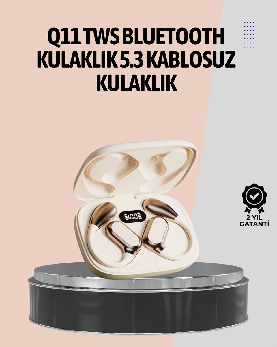 Uzun Pil Ömürlü Ergonomik Tasarımlı Kulaklık 1 Uzun Pil Ömürlü Ergonomik Tasarımlı Kulaklık