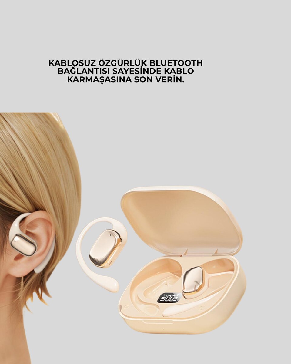 Uzun Pil Ömürlü Ergonomik Tasarımlı Kulaklık 2 Uzun Pil Ömürlü Ergonomik Tasarımlı Kulaklık - Görsel 2