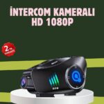 Q28 Full HD Kameralı Motosiklet Kask Kulaklığı – 45 Saat Müzik IPX6 Su Geçirmez