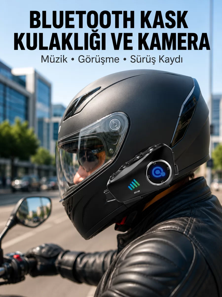 Q28 Kameralı Motosiklet Kask Kulaklık Bluetooth 5.3 Su Geçirmez 1080P HD Yeni Nesil 1 Q28 Kameralı Motosiklet Kask Kulaklık Bluetooth 5.3 Su Geçirmez 1080P HD Yeni Nesil