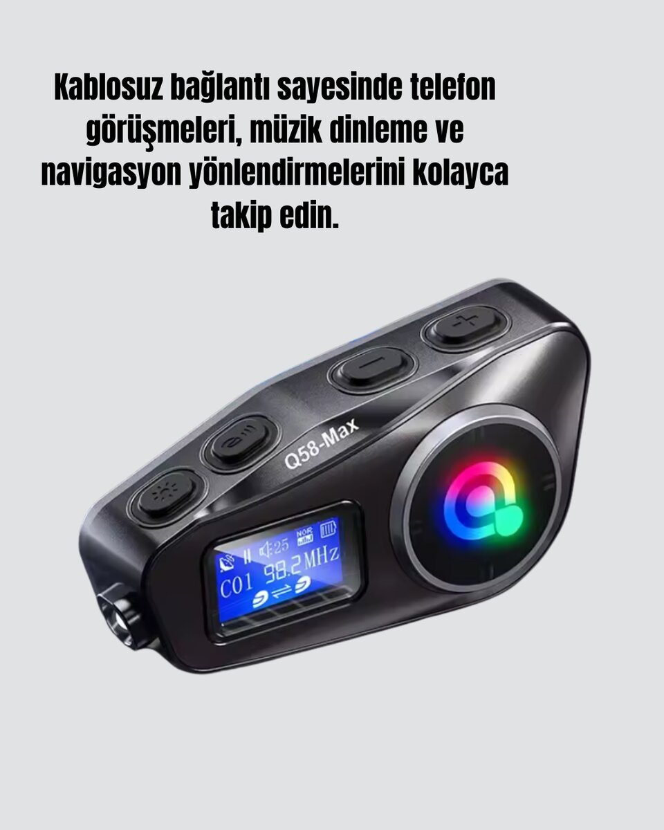500 Metre İnterkom Mesafeli Kask Kulaklığı Gürültü Engelleyici 3 500 Metre İnterkom Mesafeli Kask Kulaklığı Gürültü Engelleyici - Görsel 3