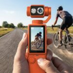 4K Video Çekim Özellikli Gimbal Kamera 180 Derece Dönebilen Lens Stabil Çekim
