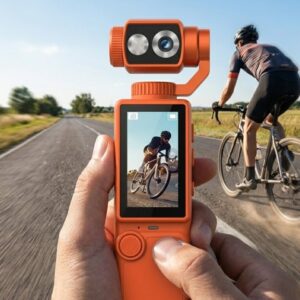 4K Video Çekim Özellikli Gimbal Kamera 180 Derece Dönebilen Lens Stabil Çekim