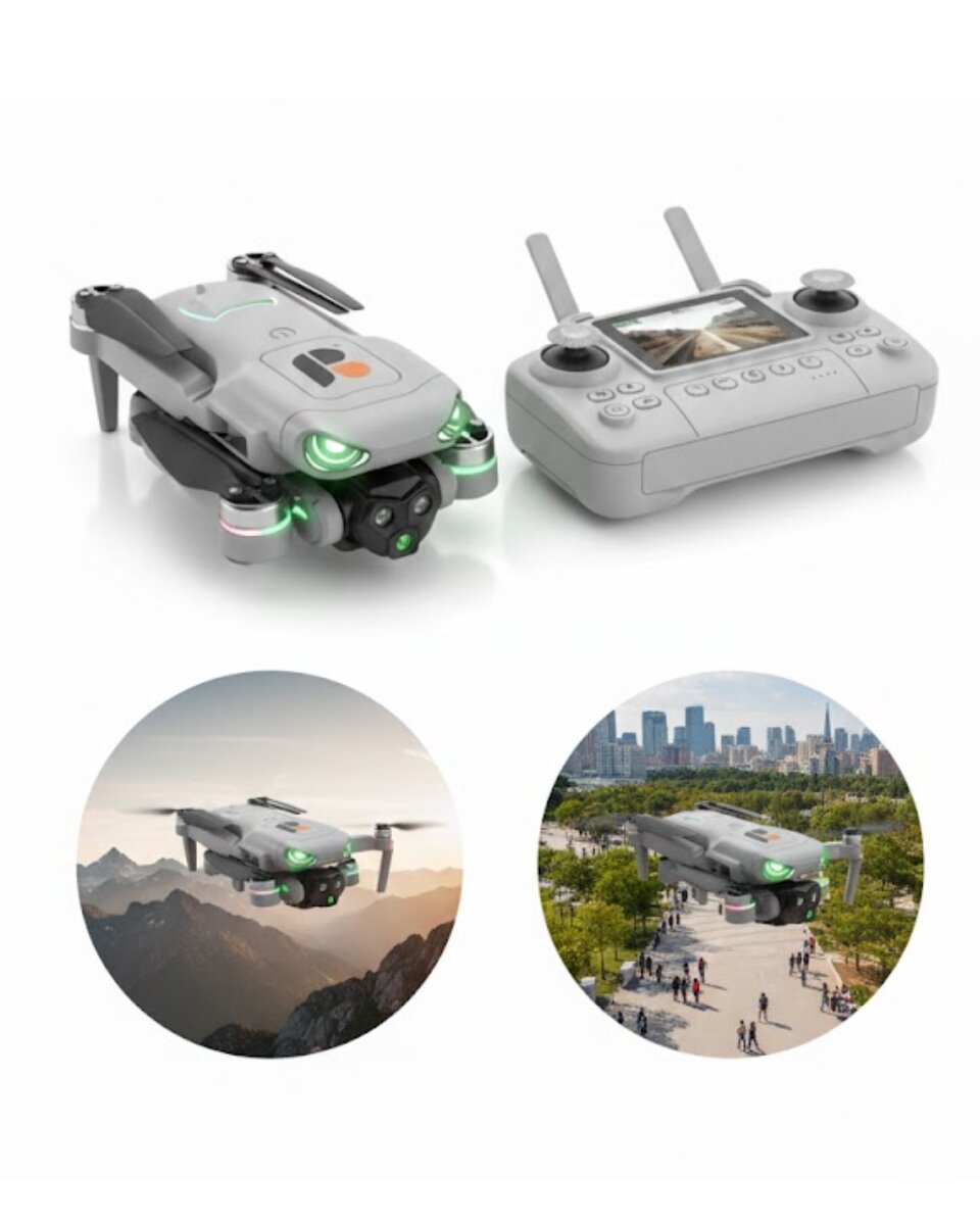 Katlanabilir Drone HD Çekim Uzun Süreli Uçuş Deneyimi 4 Katlanabilir Drone HD Çekim Uzun Süreli Uçuş Deneyimi - Görsel 4