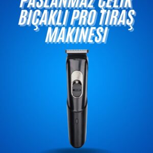 Ense Kesme Makinesi Şarjlı Saç Sakal Tıraş Makinesi Taşınabilir