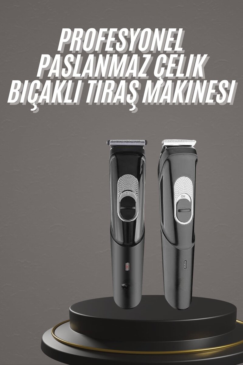Pro Şarjlı Saç Sakal Tıraş Makinesi Ense Kesme Makinesi Lazer Öncesi Kısaltma 1 Pro Şarjlı Saç Sakal Tıraş Makinesi Ense Kesme Makinesi Lazer Öncesi Kısaltma
