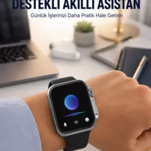 RS12 PRO+ 2025 Serisi Garantili Özel Üretim Akıllı Saat – AMOLED Ekran GPS 2GB Hafıza Sesli Görüşme Uzun Şarj Süresi Yeni Nesil