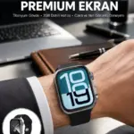 RS12 PRO+ 2025 Serisi Özel Üretim Full Ekranlı Akıllı Saat – Nabız ve Uyku Takibi Bluetooth Arama Garantili Güçlü Batarya