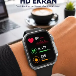 Gelişmiş Özellikli Akıllı Saat Dayanıklı Yapı ve AMOLED Ekran Yeni Nesil