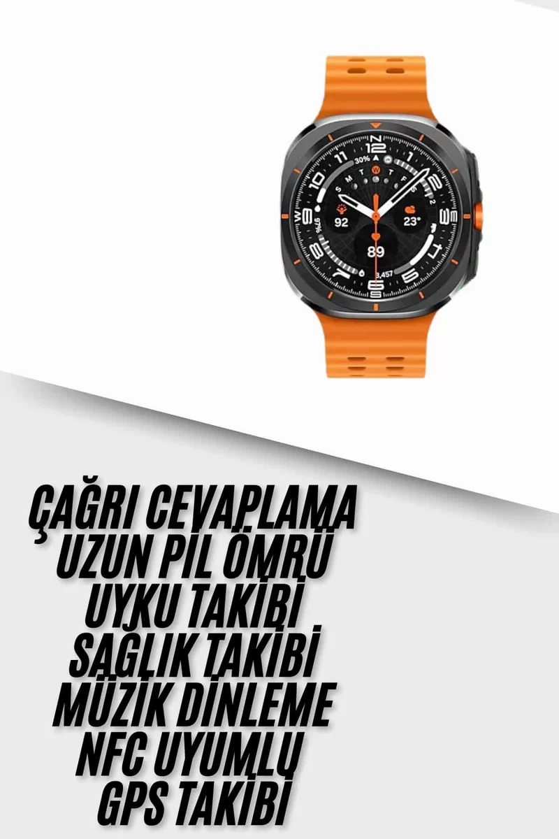 Yeni Nesil Çağrı Cevaplayabilen 47 MM Titreşimli Çok Fonksiyonlu Akıllı Saat Yeni Nesil 2 Yeni Nesil Çağrı Cevaplayabilen 47 MM Titreşimli Çok Fonksiyonlu Akıllı Saat Yeni Nesil - Görsel 2