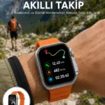 Yeni Nesil Çağrı Cevaplayabilen 47 MM Titreşimli Çok Fonksiyonlu Akıllı Saat Yeni Nesil