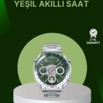 Amoled Ekran Akıllı Saat Harita Gösterimli Bluetooth Aramalı 3 Kayışlı