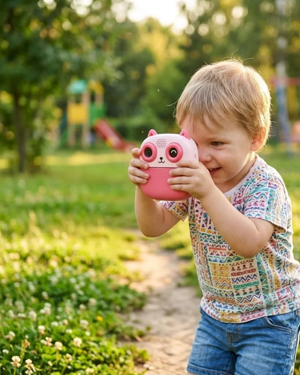 Çocuklar İçin Anında Baskılı Kamera 6 Renk Kalem 5 Rulo Kağıt Hediyeli Eğitici Eğlenceli Fotoğraf Makinesi 1 Çocuklar İçin Anında Baskılı Kamera 6 Renk Kalem 5 Rulo Kağıt Hediyeli Eğitici Eğlenceli Fotoğraf Makinesi