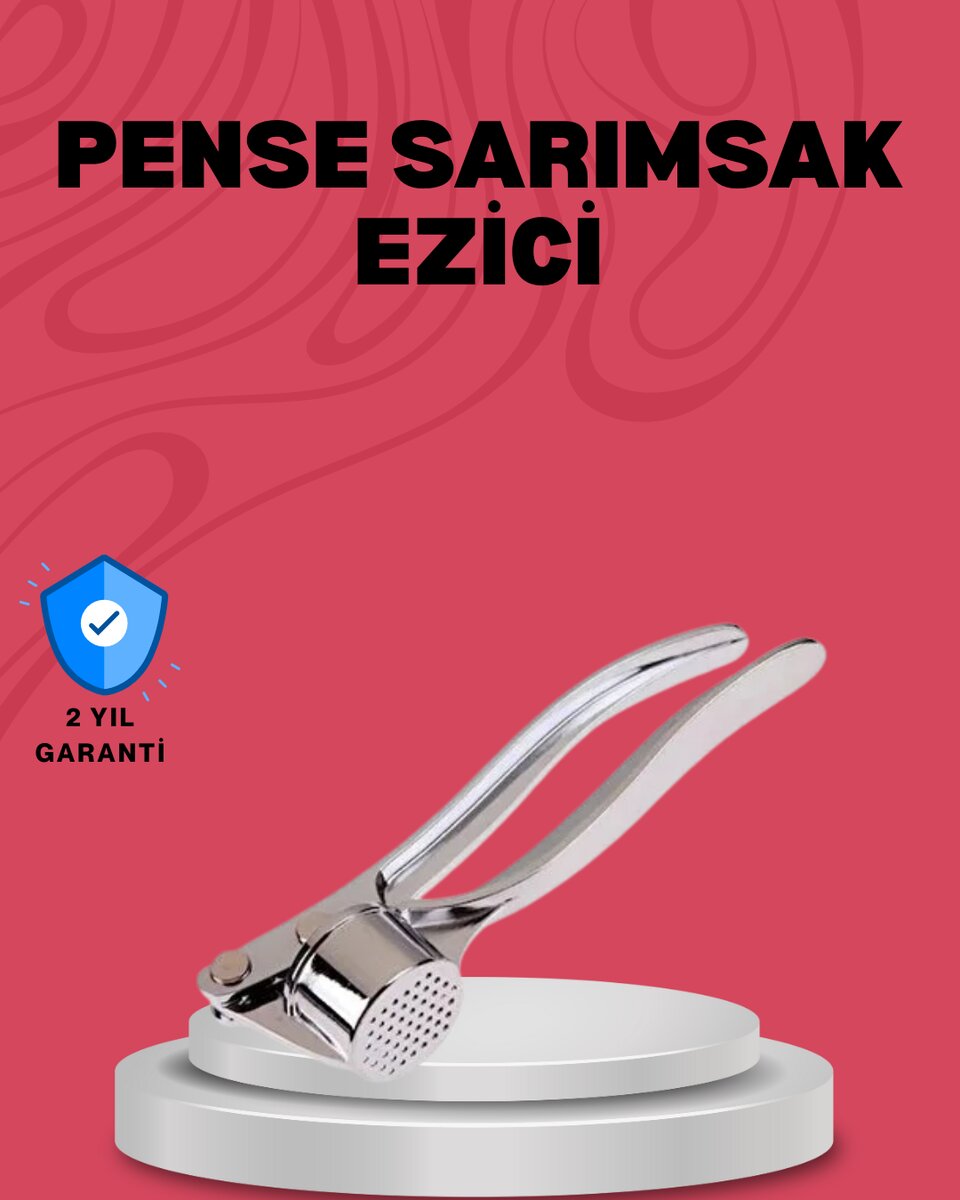 Sarımsak Ezici Kolay Kullanım ve Dayanıklı Gövde 1 Sarımsak Ezici Kolay Kullanım ve Dayanıklı Gövde