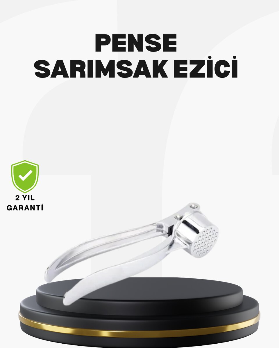 Profesyonel Sarımsak Ezici Sağlam Yapı ve Rahat Kavrama 1 Profesyonel Sarımsak Ezici Sağlam Yapı ve Rahat Kavrama