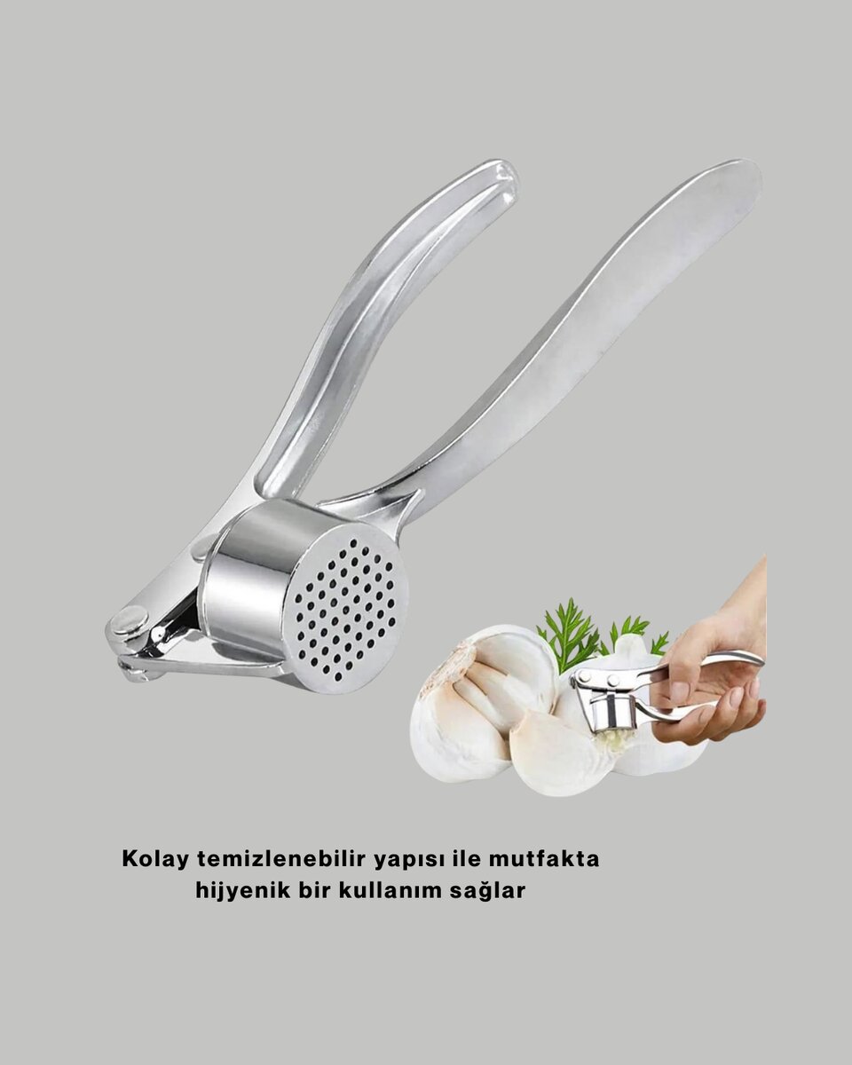 Profesyonel Sarımsak Ezici Sağlam Yapı ve Rahat Kavrama 4 Profesyonel Sarımsak Ezici Sağlam Yapı ve Rahat Kavrama - Görsel 4