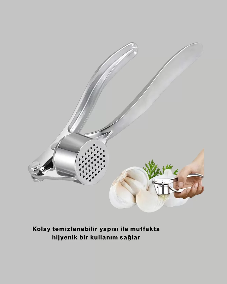 Mutfak Sarımsak Ezici Kaymaz Saplı Güçlü Mekanizma 4 Mutfak Sarımsak Ezici Kaymaz Saplı Güçlü Mekanizma - Görsel 4